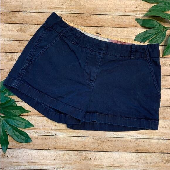 J. Crew Navy Chino 3” Twill Shorts City Fit - Picture 1 of 5
